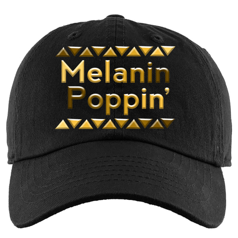 Melanin Poppin Shirt African American History Month Pride Kids Cap | Artistshot