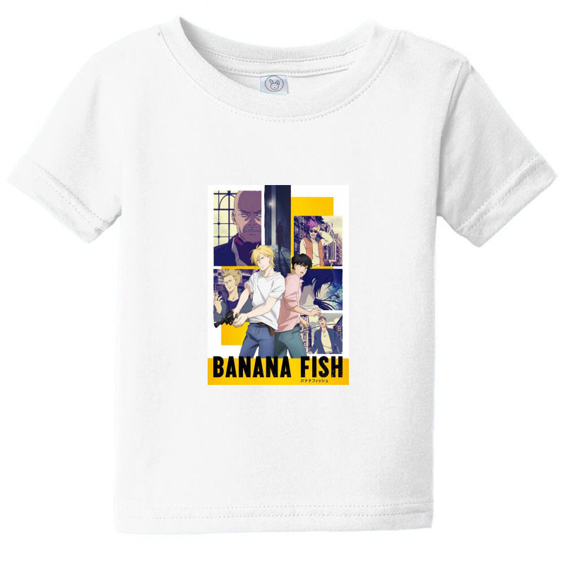 Banana Fish Collage Baby Tee by prillyfutch | Artistshot