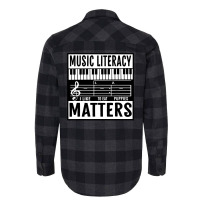 Music Literacy Matters I Like To Eat Puppies Music Meme Flannel Shirt | Artistshot