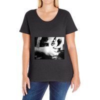 Un Chien Andalou (an Andalusian Dog) French Silent Surrealist Film Dir Ladies Curvy T-shirt | Artistshot