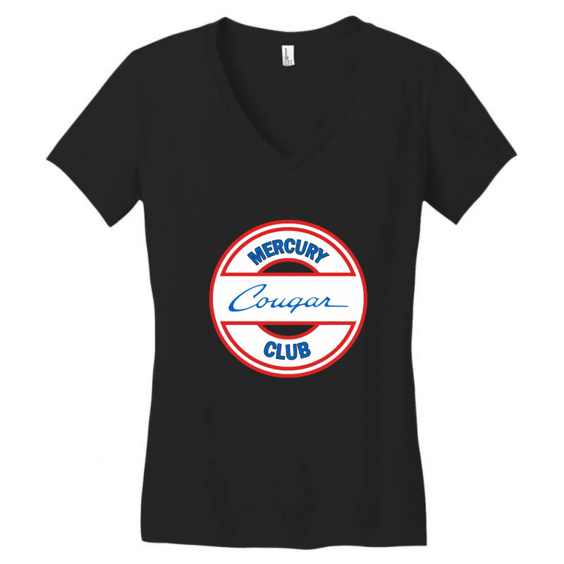 Cougar Club Women's V-Neck T-Shirt by MernaPutney | Artistshot