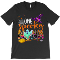 Happy Halloween One Spooky Nana Funny Nana Costume T-shirt | Artistshot