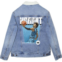 Ja Morant Premiere Unisex Sherpa-lined Denim Jacket | Artistshot