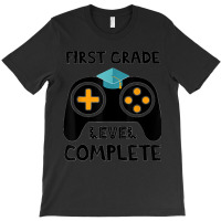 Funny First Grade Level Complete 2022 Last Day End Of School T-shirt | Artistshot