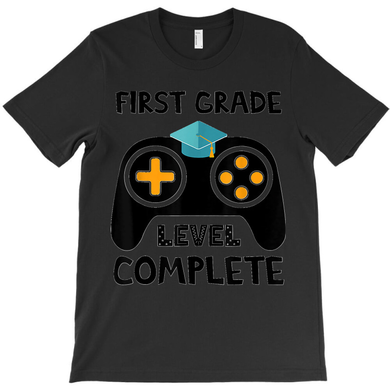 Funny First Grade Level Complete 2022 Last Day End Of School T-shirt | Artistshot