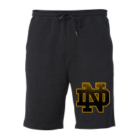 Notre Dame Golf Carbon Fiber Fleece Short | Artistshot