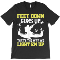 Funny Feet Down Duck Hunting Duck Hunter T-shirt | Artistshot