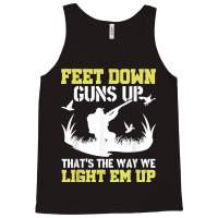 Funny Feet Down Duck Hunting Duck Hunter Tank Top | Artistshot