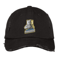 Database Manager - Office Superhero Vintage Cap | Artistshot