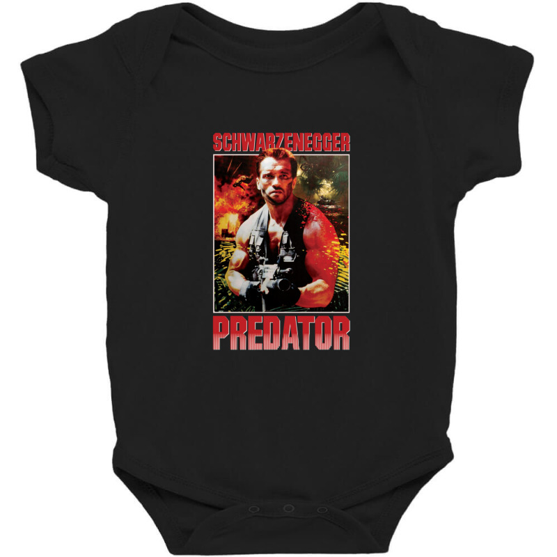 Predator Original Film Art Baby Bodysuit by ardylanda | Artistshot