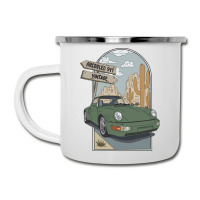 Olive Green 911 Vintage Camper Cup | Artistshot