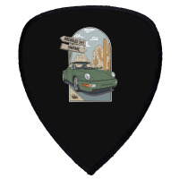 Olive Green 911 Vintage Shield S Patch | Artistshot