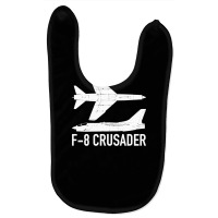 F8 Crusader Jet Fighter Plane Baby Bibs | Artistshot