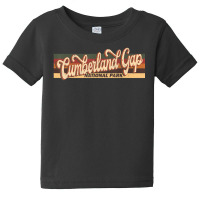 Cumberland Gap Derby Kentucky Us Beach Vintage Retro 70s 80s Baby Tee | Artistshot