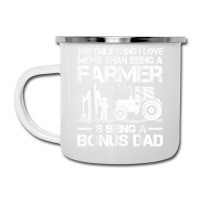 Funny Farming Tractor Retro Farmer Bonus Dad Father's Day Camper Cup | Artistshot