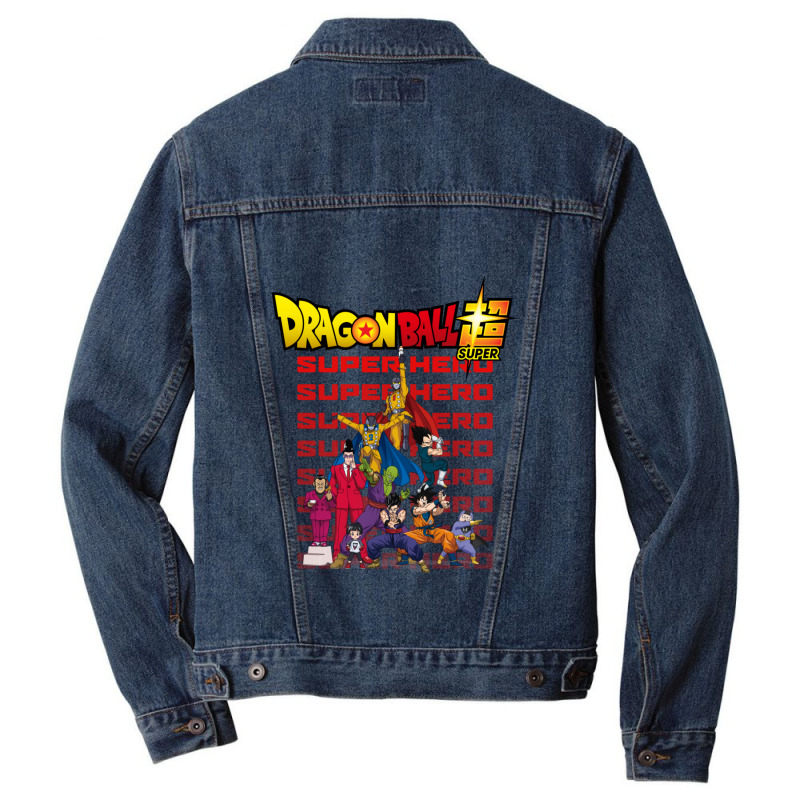 Dragonball Super Superhero Super Hero Goku Gohan Men Denim Jacket by AcostaLopezJuan | Artistshot