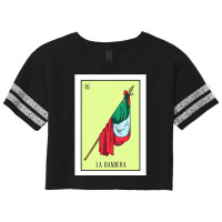 La Bandera Lottery Card Gift The Flag Card Mexican Lottery Scorecard Crop Tee | Artistshot