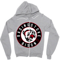 Basingstoke Bison Zipper Hoodie | Artistshot