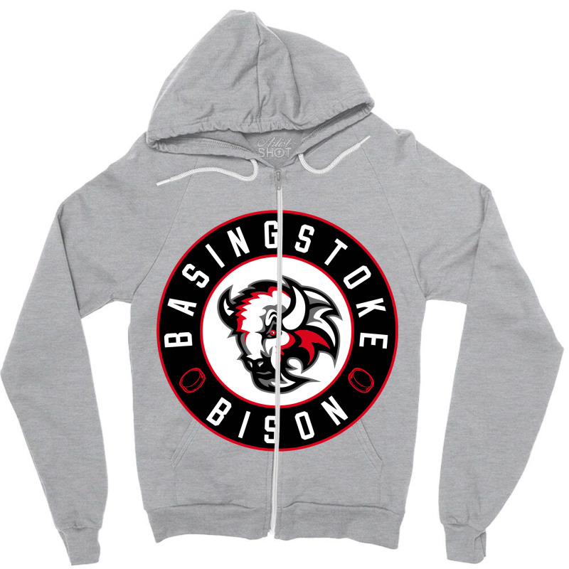 Basingstoke Bison Zipper Hoodie by ElvinFerdinand | Artistshot