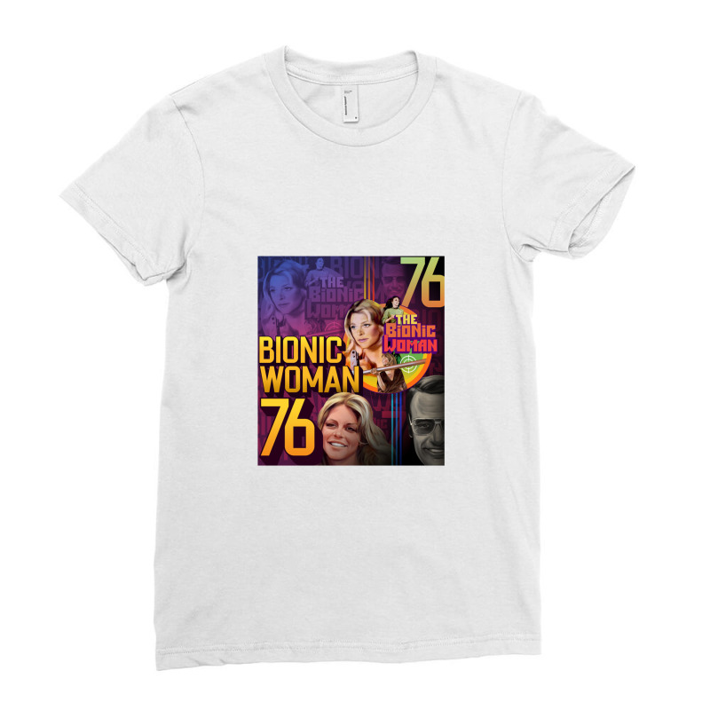 Bionic Woman V3 Ladies Fitted T-Shirt by curutputihgot | Artistshot