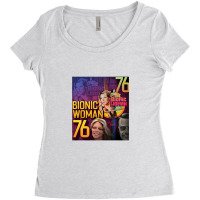 Bionic Woman V3 Women's Triblend Scoop T-shirt | Artistshot