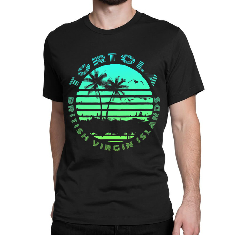 Bvi Tortola British Caribbean Island Souvenir Classic T-shirt by dangduy2 | Artistshot