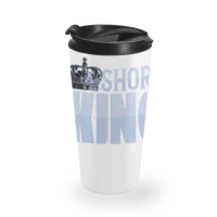 Short King Funny Short Guy Crown Travel Mug | Artistshot