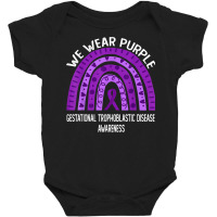 Wear Purple For Gestational Trophoblastic Disease Awareness T Shirt Baby Bodysuit | Artistshot