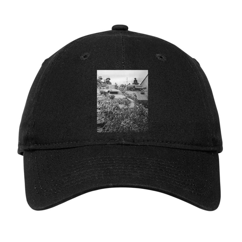 German Panzer Lehr Division Ww2 Caen Normandy   Panzer Tank Adjustable Cap by kudaponijengkulit | Artistshot