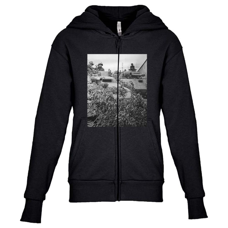 German Panzer Lehr Division Ww2 Caen Normandy   Panzer Tank Youth Zipper Hoodie by kudaponijengkulit | Artistshot