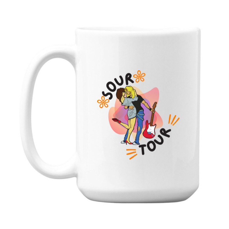 Sour Tour - Olivia Rodrigo Album 2022 Sticker 15 Oz Coffee Mug By 