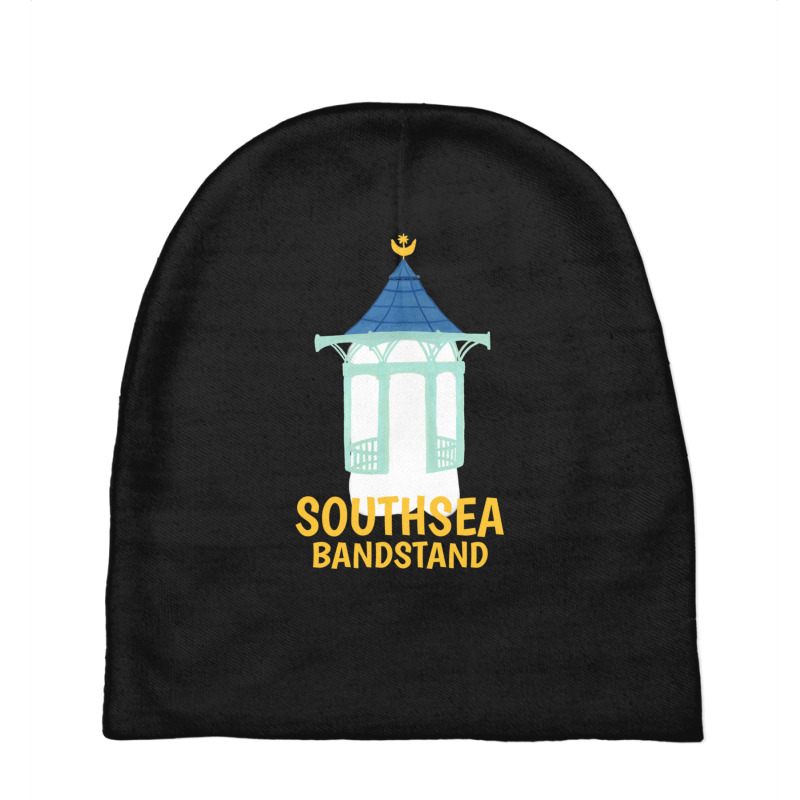 Southsea Bandstand S Baby Beanies by RonaldLagman | Artistshot