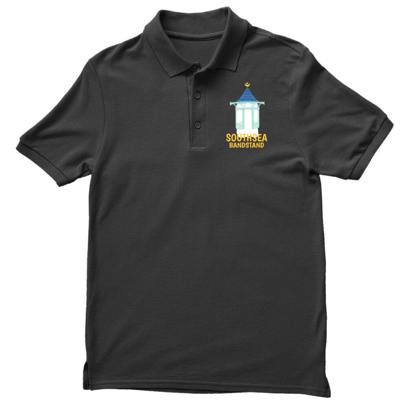 Southsea Bandstand S Men's Polo Shirt by RonaldLagman | Artistshot