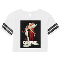 Vintage Campari Italian Bitters Aperitif Angel And Devil Rb Scorecard Crop Tee | Artistshot