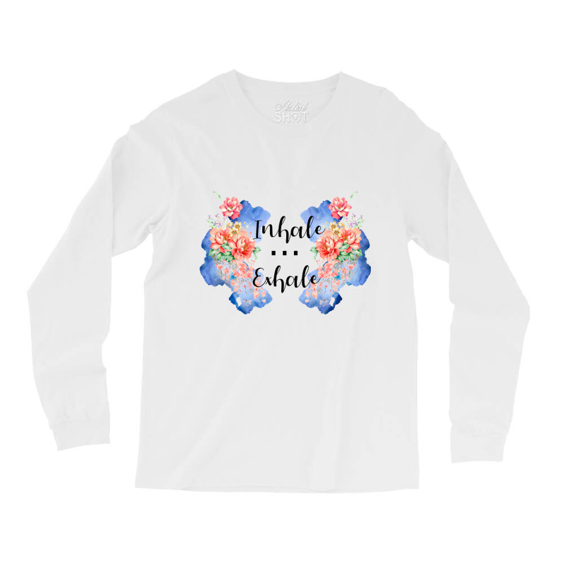 Inhaleexhale Long Sleeve Shirts by seifertmurryq3jmxs | Artistshot