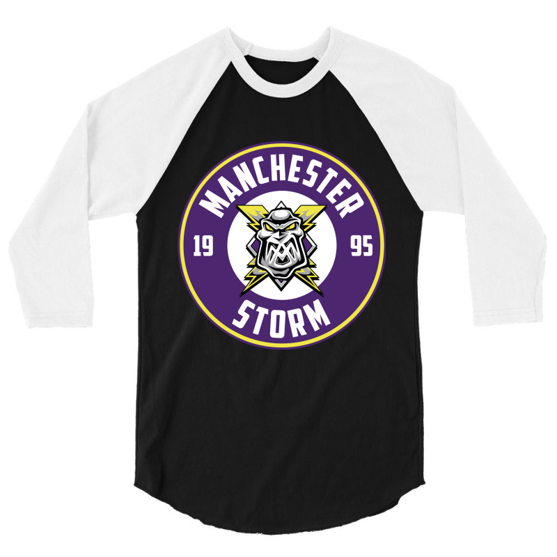 Manchester Storm 3/4 Sleeve Shirt | Artistshot