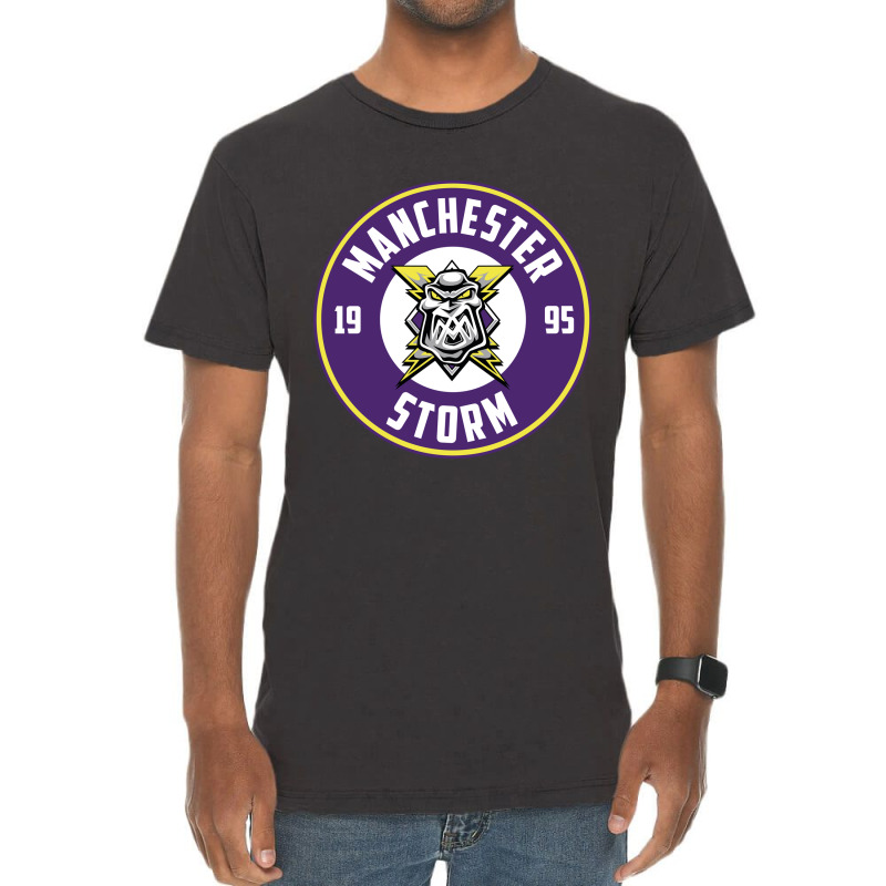 Manchester Storm Vintage T-shirt | Artistshot