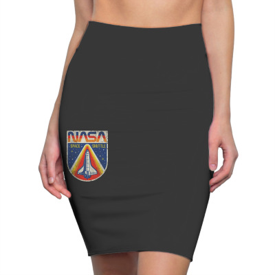Nasa Vintage Pencil Skirts Designed By Colorfull Art