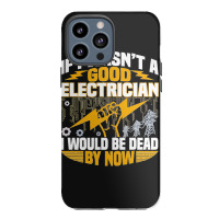 Funny Electrician Art Men Women Licensed Electrician Lineman Premium Iphone 13 Pro Max Case | Artistshot