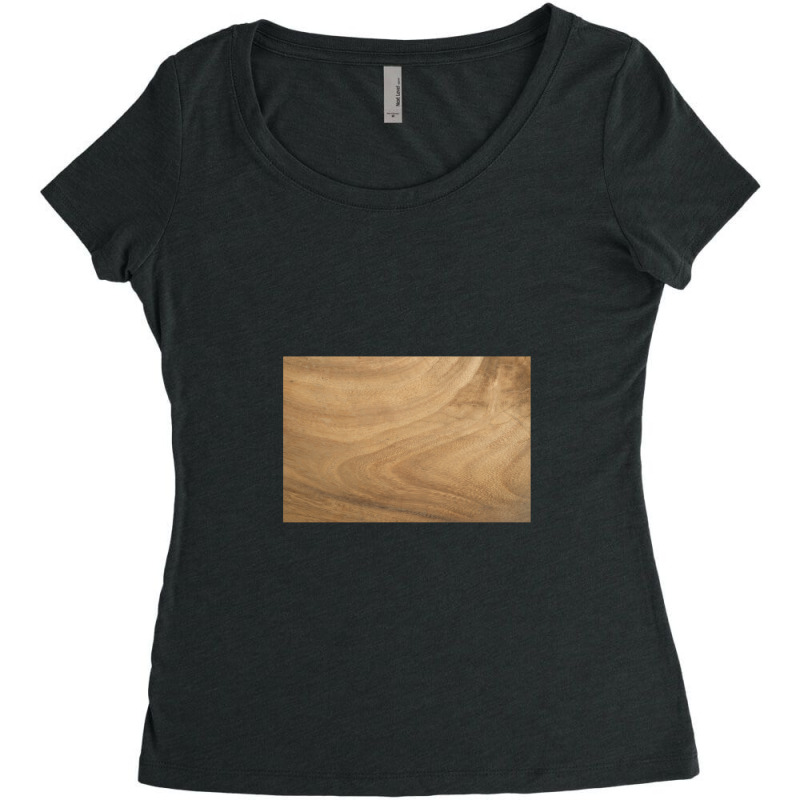 Natural Tabla De Maderas Textura 18 Women's Triblend Scoop T-shirt by WilliamReitmeyer | Artistshot