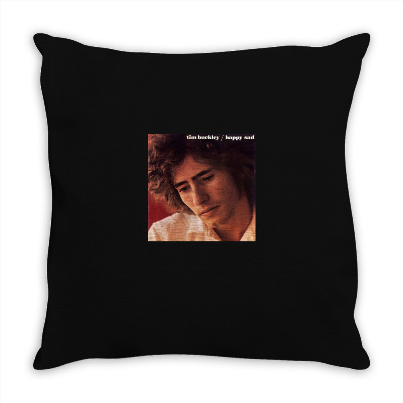 Tim Buckley Happy Sad Throw Pillow | Artistshot