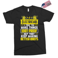 Funny Electrician Art Men Dad Lineman Electronics Engineers Exclusive T-shirt | Artistshot