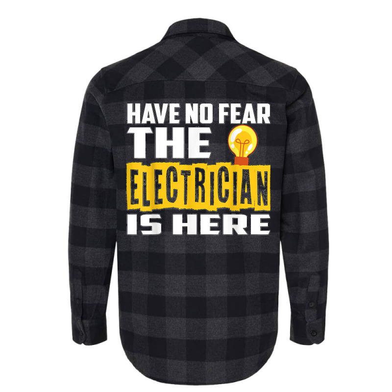 Electrician Have No Fear Flannel Shirt | Artistshot