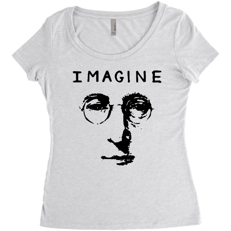 Imagine Women's Triblend Scoop T-shirt | Artistshot