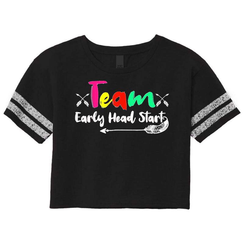 Team Early Head Start Back To School Funny Teacher Adults Scorecard Crop Tee by JilmarM.Perez | Artistshot