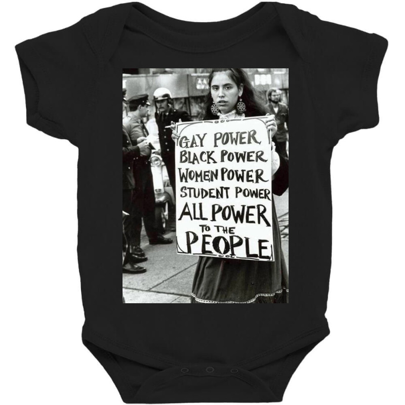 All Power To The People! Baby Bodysuit by peterkimbe | Artistshot