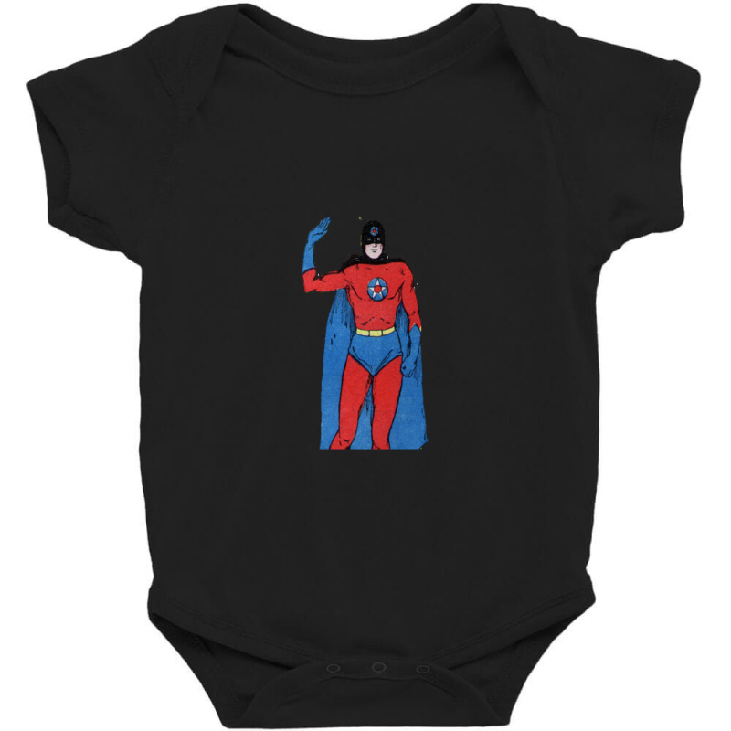 American Crusader Hero Baby Bodysuit | Artistshot