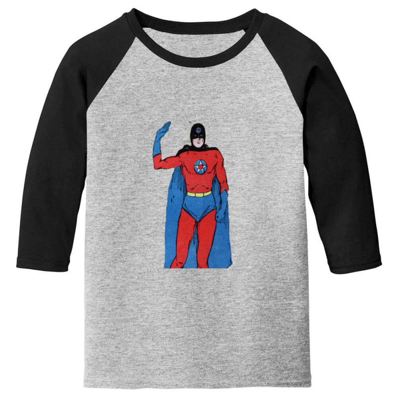 American Crusader Hero Youth 3/4 Sleeve | Artistshot