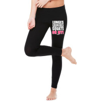 Lunges Crunches And Squats Legging | Artistshot