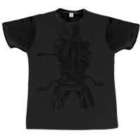 Vintage Motion Picture Film Camera Graphic Graphic T-shirt | Artistshot